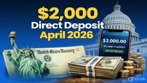 $2,000 Direct Deposit April 2026